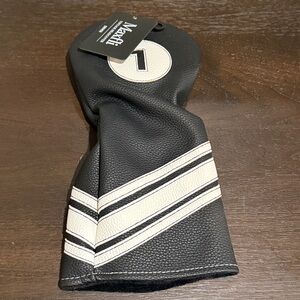 NEW. Maxfli Black and White Golf Club Driver Headcover #1
